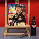 King 99 Gretzky L.A. Kings celebrity portrait by Chris Tutty